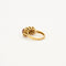 Bague 53 Bague or jaune, trois rubis et diamants 58 Facettes DV0507-3