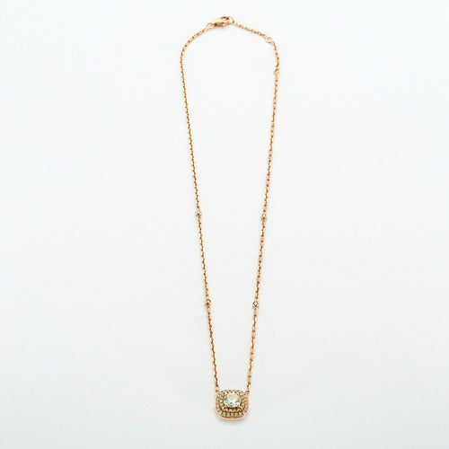 Colliers Collier motif central orné de diamants 58 Facettes DV0509-3