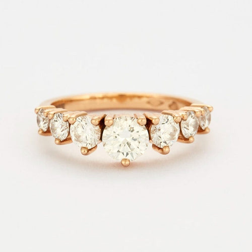 Bague PEROUSE - COPACABANA   Bague en or rose et diamants 58 Facettes DV0521-2