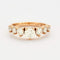 Bague PEROUSE - COPACABANA   Bague en or rose et diamants 58 Facettes DV0521-2