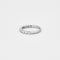 Bague Demie alliance en or gris et diamants 58 Facettes DV0523-1