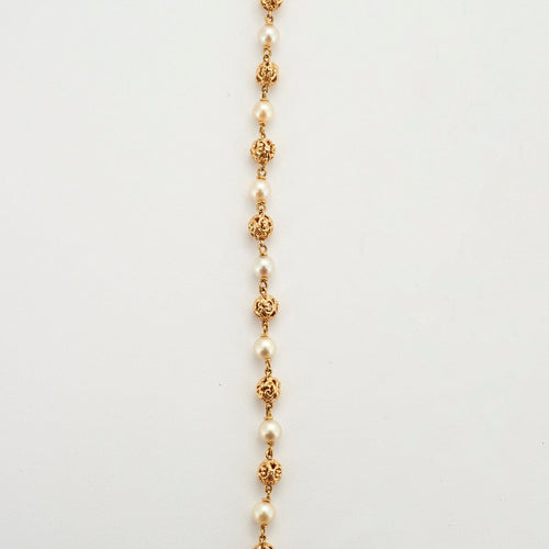 Collier Collier composé de perles en or jaune 58 Facettes DV0534-9