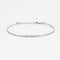 Bracelet MAUBOUSSIN - Trois grains d'amour  Bracelet en or gris et diamants 58 Facettes DV0534-12