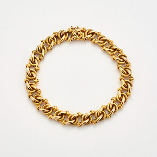 Bracelet Bracelet en or jaune filigrané. 58 Facettes DV0550-1