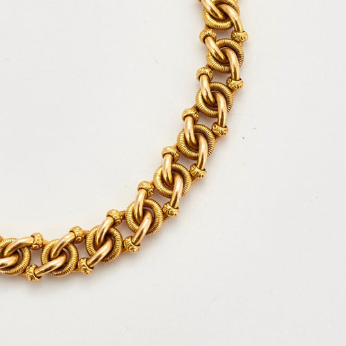 Bracelet Bracelet en or jaune filigrané. 58 Facettes DV0550-1