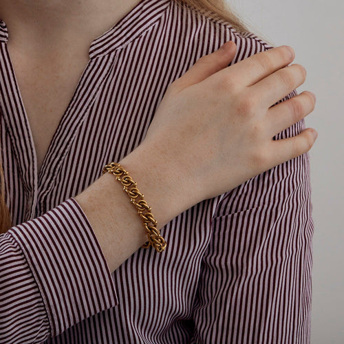 Bracelet Bracelet en or jaune filigrané. 58 Facettes DV0550-1