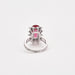 Bague Bague cocktail en or gris Tourmaline et diamants 58 Facettes DV0551-3