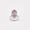 Bague Bague cocktail en or gris Tourmaline et diamants 58 Facettes DV0551-3