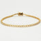 Bracelet Bracelet tenis en or jaune et diamants. 58 Facettes DV2065-4