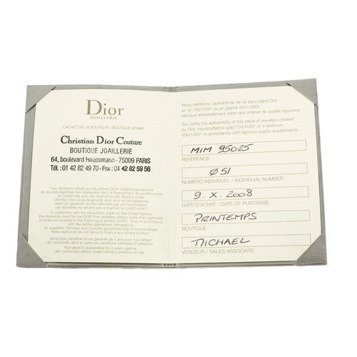 Bague Dior Bague DIOR - Bague OUI 58 Facettes DV2036-1
