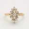Bague Bague Marquise or et diamants 58 Facettes DV0569-12