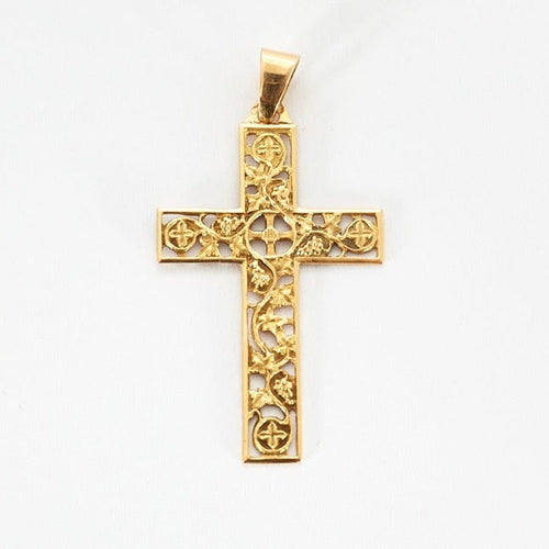 Pendentif Pendentif Croix Filigranée 58 Facettes DV1453-4