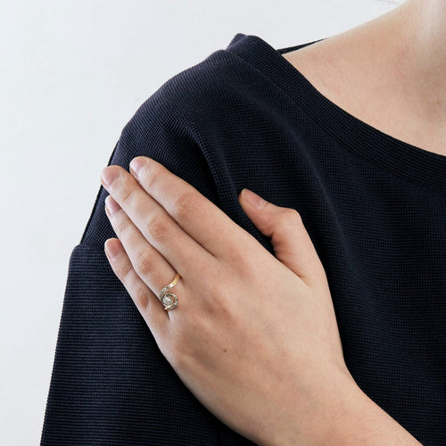 Bague Bague Tourbillon or et diamants 58 Facettes DV0569-17