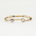 Bracelet Bracelet or saphirs et diamants 58 Facettes DV0569-22