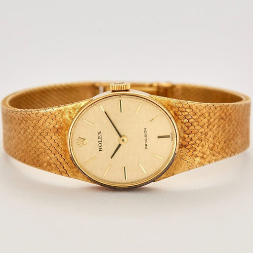 Montre Montre Rolex - modèle précision en or 58 Facettes DV0576-1