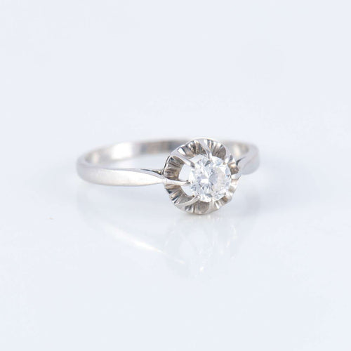 Bague 53 Bague Solitaire 58 Facettes JE253