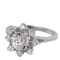 Bague 57 Bague marguerite en or blanc et diamants 58 Facettes 31930