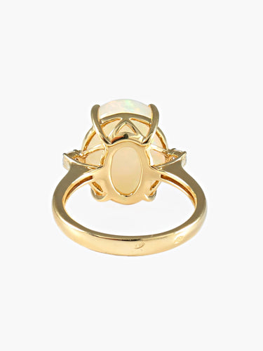 Bague Bague cabochon d'opale 58 Facettes 429