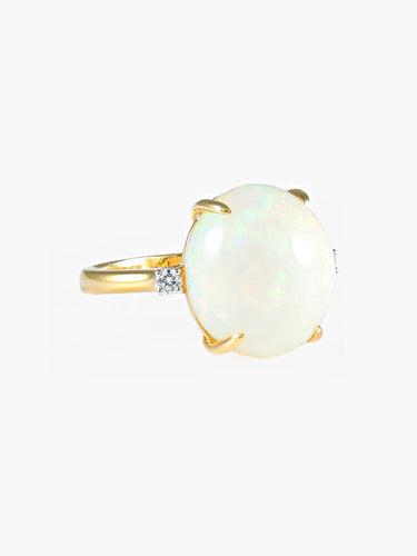 Bague Bague cabochon d'opale 58 Facettes 429