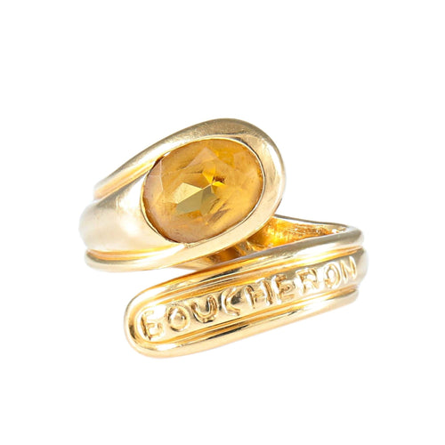 Bague BOUCHERON bague serpent citrine 58 Facettes 385