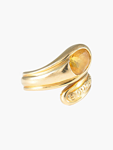 Bague BOUCHERON bague serpent citrine 58 Facettes 385