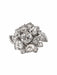 Bague 54 Bague rétro diamants bouquet 58 Facettes 20-196-51