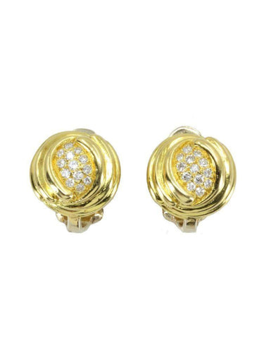 Boucles d'oreilles BOUCLES D'OREILLES CLIPS DIAMANTS 58 Facettes 041021