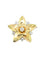 Broche BROCHE ANCIENNE ÉTOILE 3 ORS 58 Facettes 044961