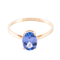 Bague 52 Bague Tanzanite ovale 58 Facettes 1
