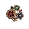 Bague Bague fleurs multicolore 58 Facettes