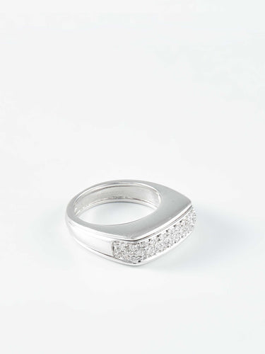 Bague 54 Bague Jonc et diamants 58 Facettes 845