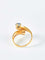 Bague 53 Bague or jaune diamants et saphirs 58 Facettes 684
