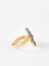 Bague 53 Bague or jaune diamants et saphirs 58 Facettes 684