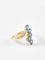 Bague 53 Bague or jaune diamants et saphirs 58 Facettes 684