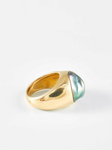 Bague Bague Baroque perle de Tahiti 58 Facettes 930