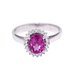 Bague 55.5 Bague en or tourmaline et diamants 58 Facettes D360118MS