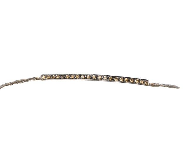 Bracelet Bracelet en Or blanc, diamants 58 Facettes