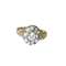 Bague 52 Bague marguerite Or jaune Diamant 58 Facettes