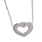 Collier Collier Cartier Symboles cœur en or blanc 58 Facettes