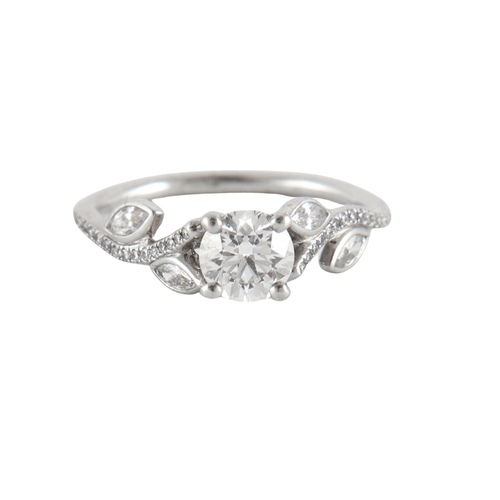 Bague 50 DE BEERS - Bague Feuillage Diamants 58 Facettes 1.13209