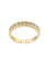 Bague DEMI-ALLIANCE DIAMANTS 58 Facettes 038881