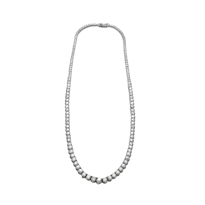 Collier Collier Ligne Diamants - 9 cts. 58 Facettes