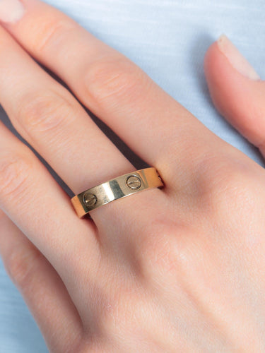 Bague 63 CARTIER bague LOVE 58 Facettes