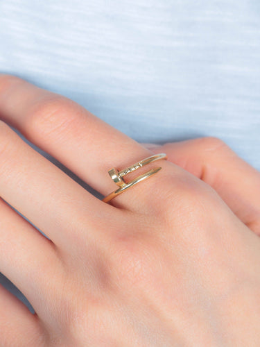 Bague 61 CARTIER - Bague Clou 58 Facettes