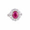 Bague 54 Bague Pompadour Rubis Diamants 58 Facettes 1