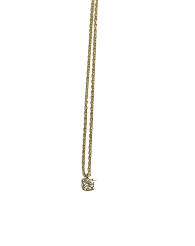 Collier Collier diamant, or jaune 58 Facettes