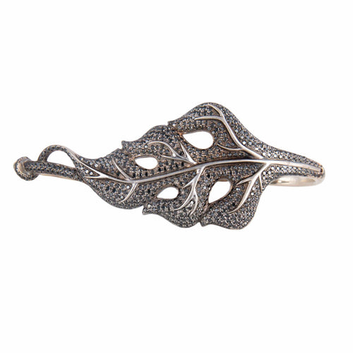 Bracelet Bracelet GAYDAMAK Diamants noirs 58 Facettes 1