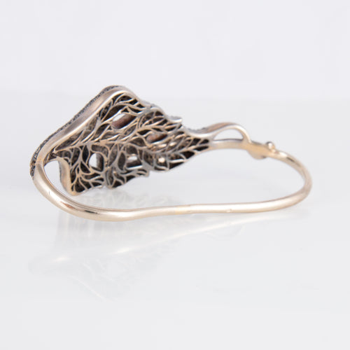 Bracelet Bracelet GAYDAMAK Diamants noirs 58 Facettes 1