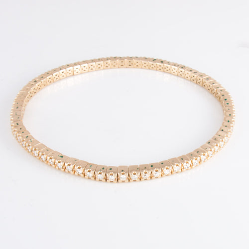 Bracelet Bracelet Rivière Or jaune Diamants 58 Facettes 1