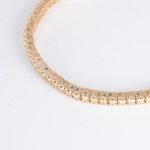 Bracelet Bracelet Rivière Or jaune Diamants 58 Facettes 1